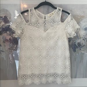 White Lace Top